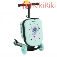Тротинетка BYOX ScooterBox 2in1 с куфарче и LED колело