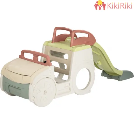 Детски център кола с пързалка Smoby