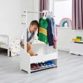 Ginger Home Стойка за детски дрехи White [2]