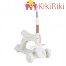 Тротинетка BYOX Velvet Royal White 2в1 със седалка