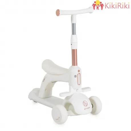 Тротинетка BYOX Velvet Royal White 2в1 със седалка