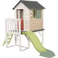 Пластмасова къща с веранда и пързалка Smoby [1]