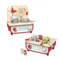Tooky Toy Дървена кухня с барбекю TF327 [1]