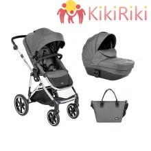 KikkaBoo Комбинирана количка 2в1 с твърд кош Thea Dark