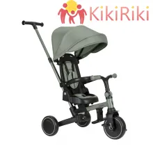 KikkaBoo Aluma Сгъваема триколка 8 в 1 с родителски контрол