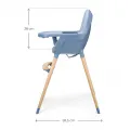 Kinderkraft FINI 2 столче за хранене NORDIC BREEZE [7]