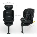 Kinderkraft I-360 2 PLUS Green i-Size столче за кола 40–150 см [6]