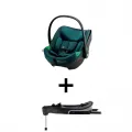 Kinderkraft кошница за кола + ISOFIX база Harbor Blue [1]