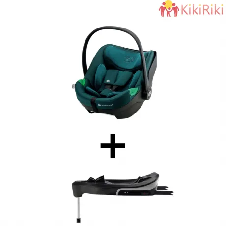 Kinderkraft кошница за кола + ISOFIX база Harbor Blue