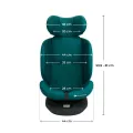 Kinderkraft I-GROW 2 PLUS Green i-Size столче за кола 40–150 см [6]