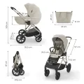 Kinderkraft PRIME 3 Beige детска количка 2 в 1 [5]