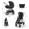 Kinderkraft PRIME 3 Black Детска количка 2 в 1 [6]